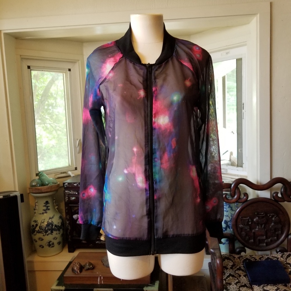 Music Festival Rave Galaxy Track Jacket